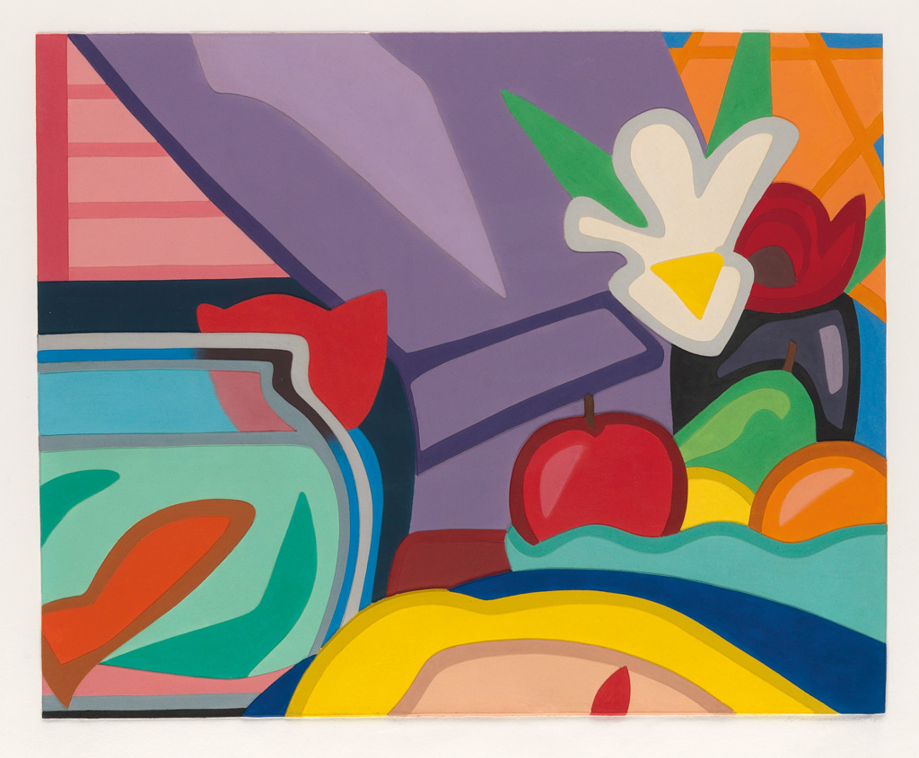 TOM WESSELMANN Still Life With Blonde And Goldfish.